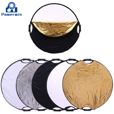  5 in 1 Reflector 80cm with Handle