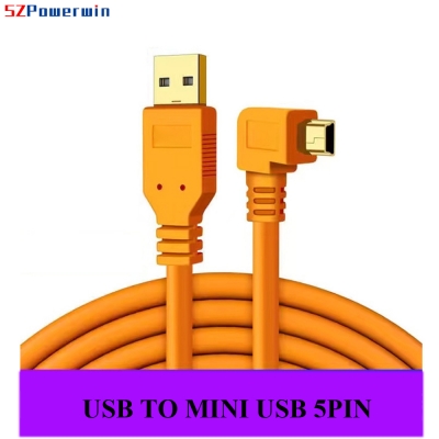 USB TO Mini USB 5PIN High Speed Cable for Canon 5D3 Nikon D7000
